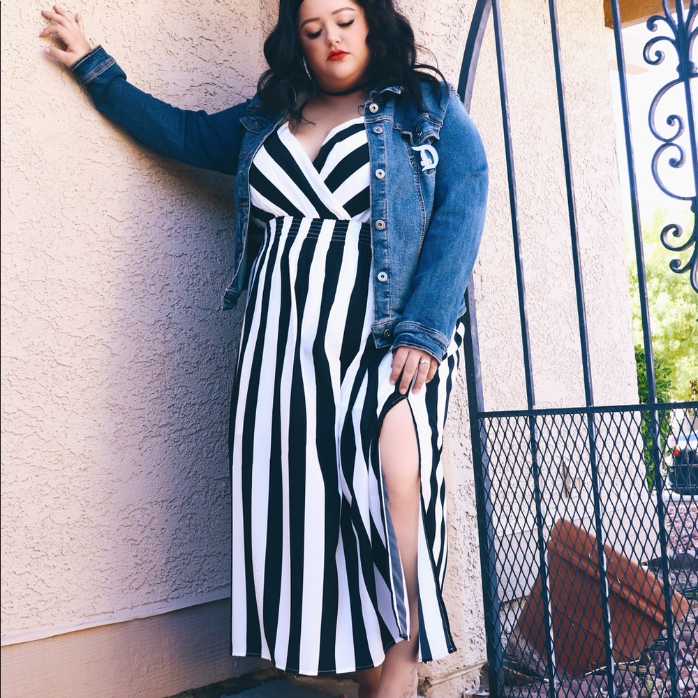 LUCY STRIPED DRESS